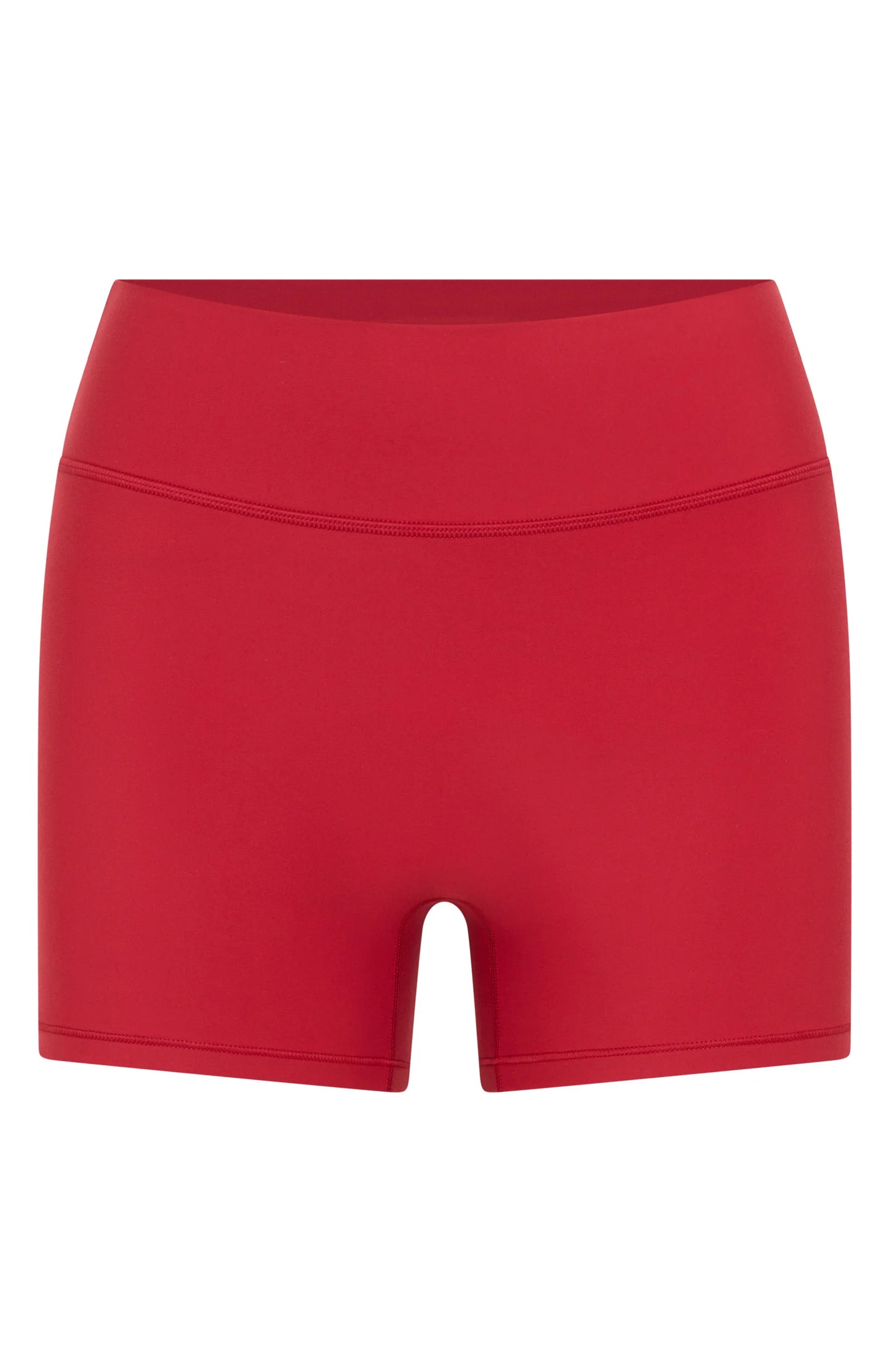 Shift Mid Rise Shorts 35 Cherry Red