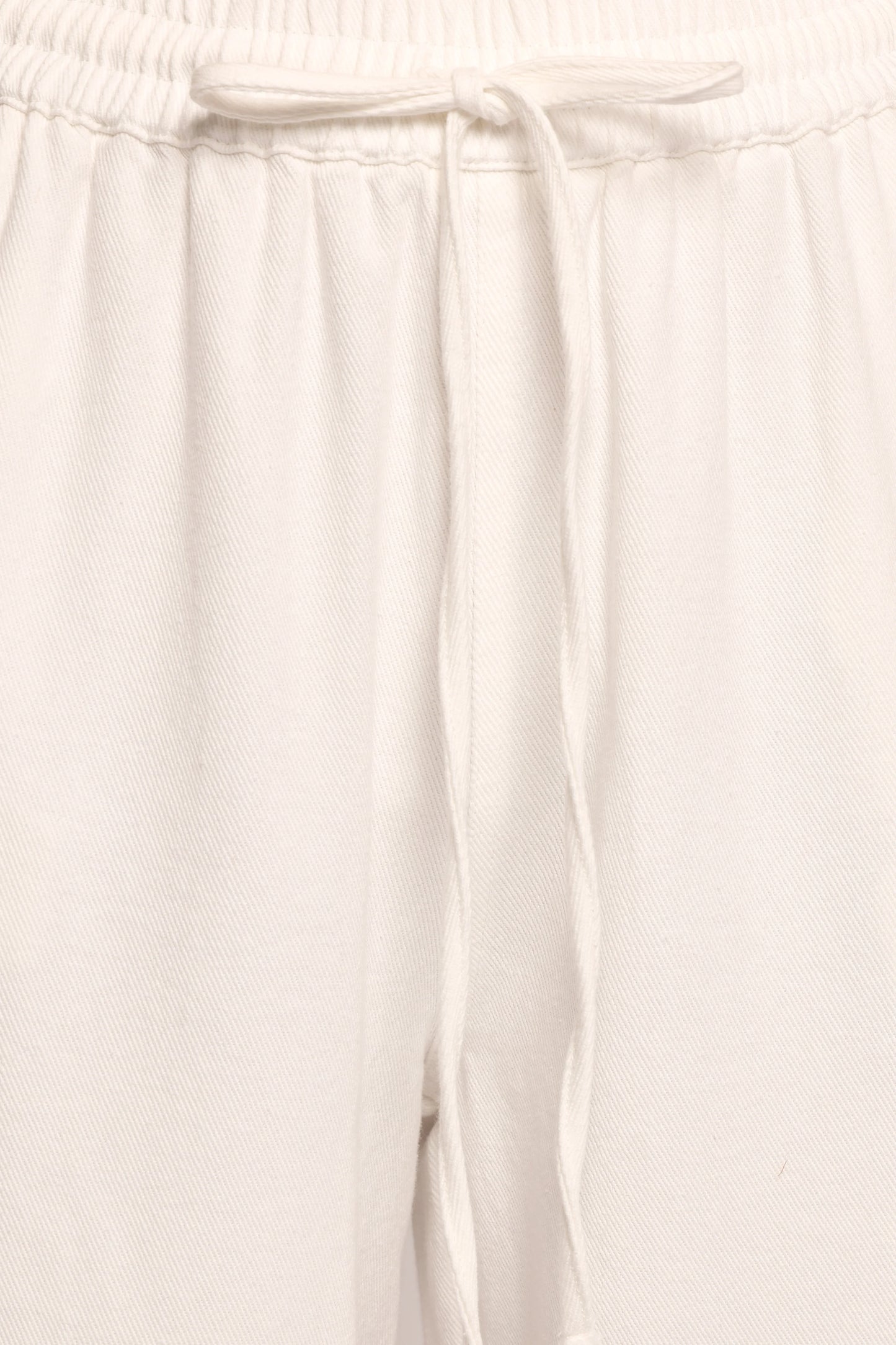 Odelia Denim Pant Off White