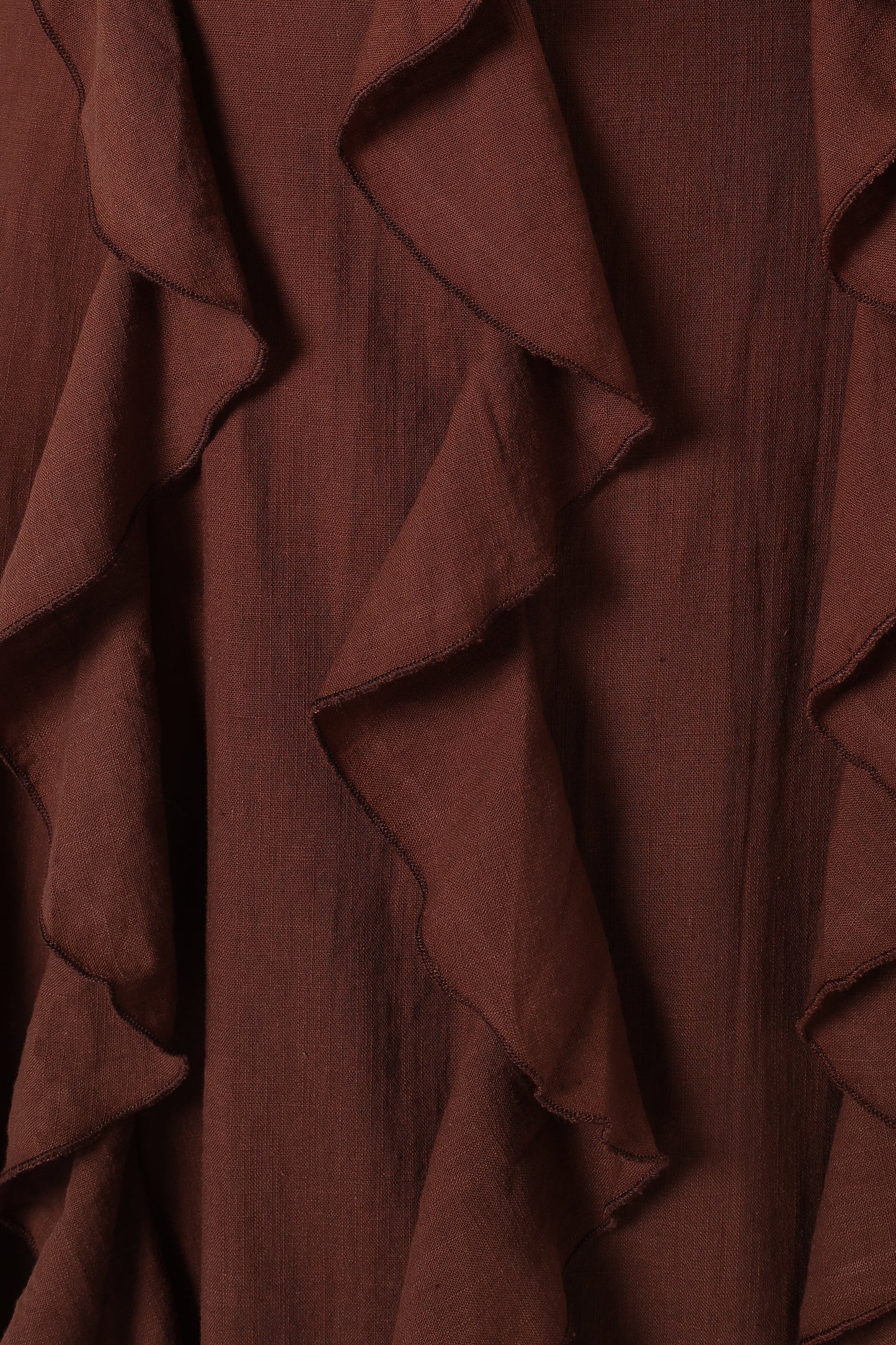 Maggy One Shoulder Dress Chocolate