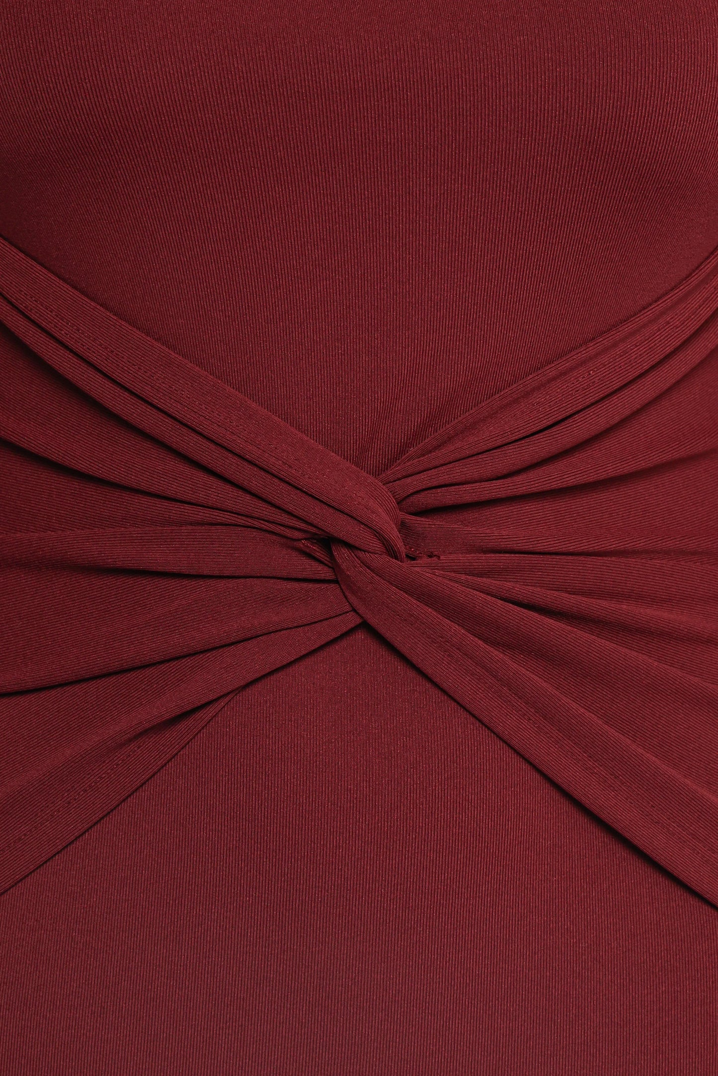 Nash Long Sleeve Dress Deep Red