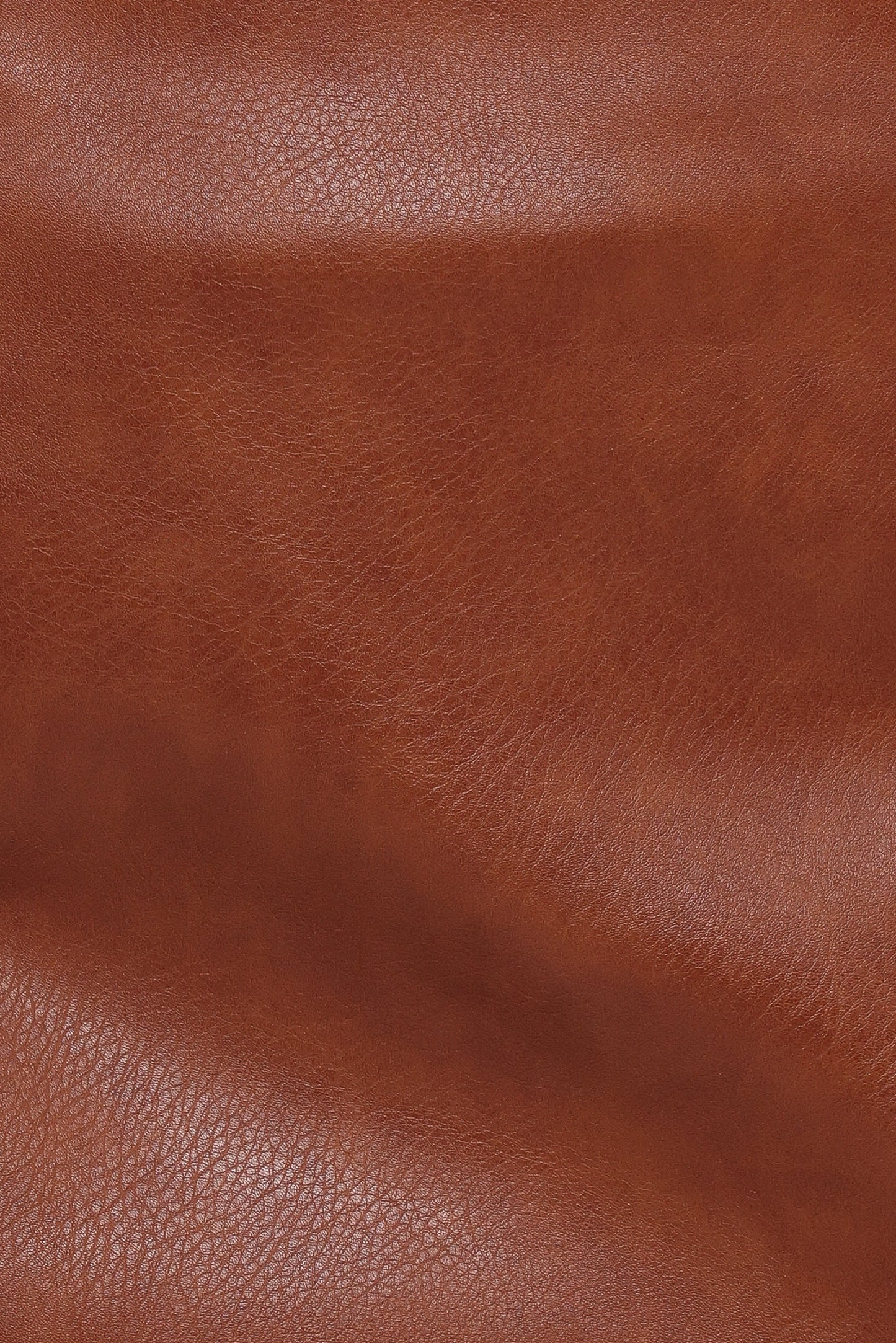 Catania Faux Leather Mini Skirt Camel Brown