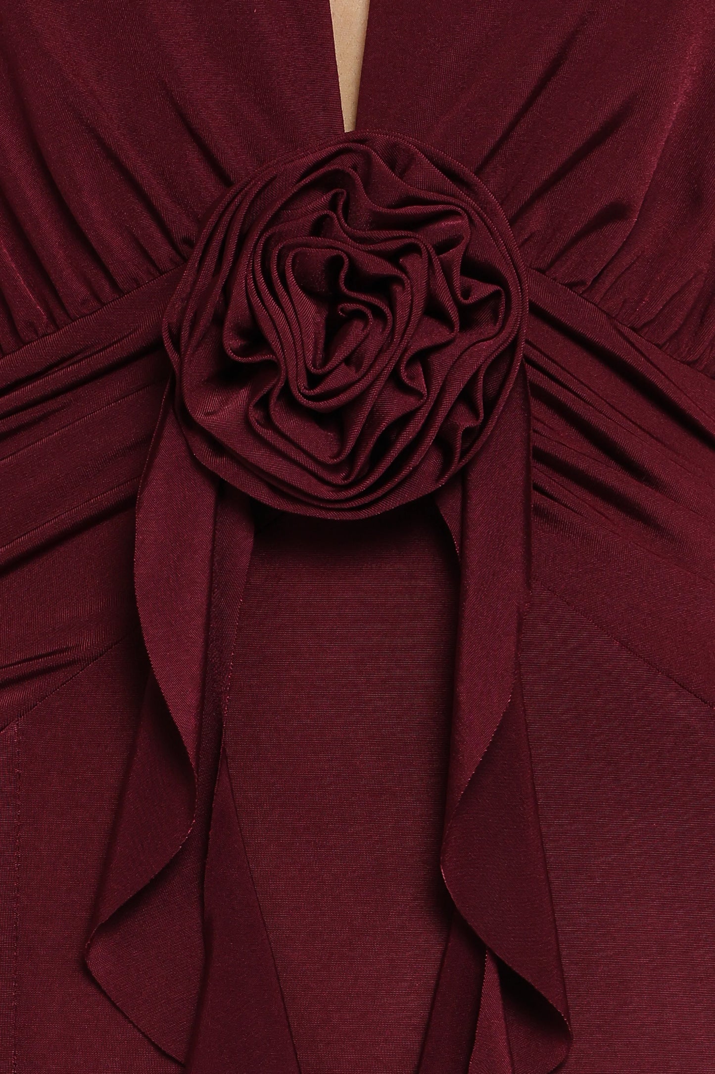 Leowna Halterneck Maxi Dress Burgundy