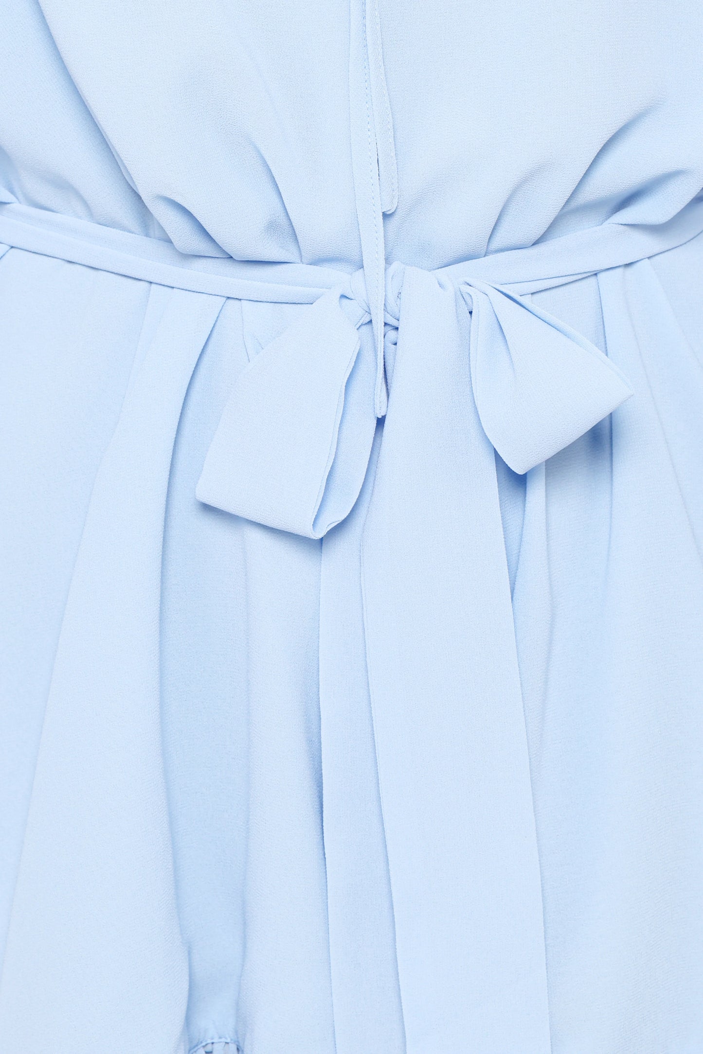 Brianna Long Sleeve Romper Blue