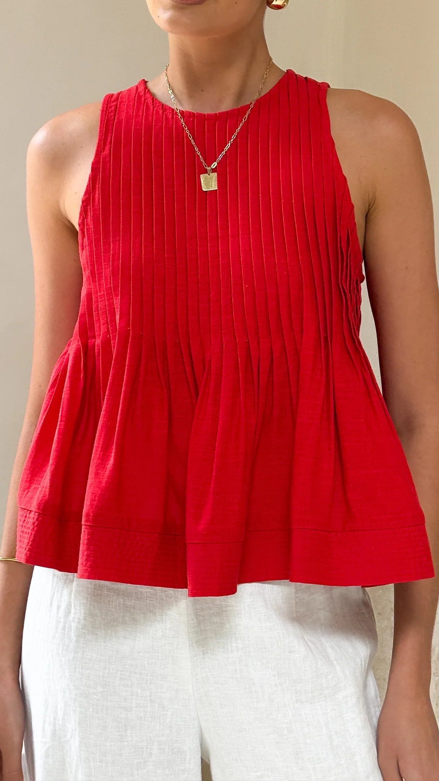 Virtue Top Red