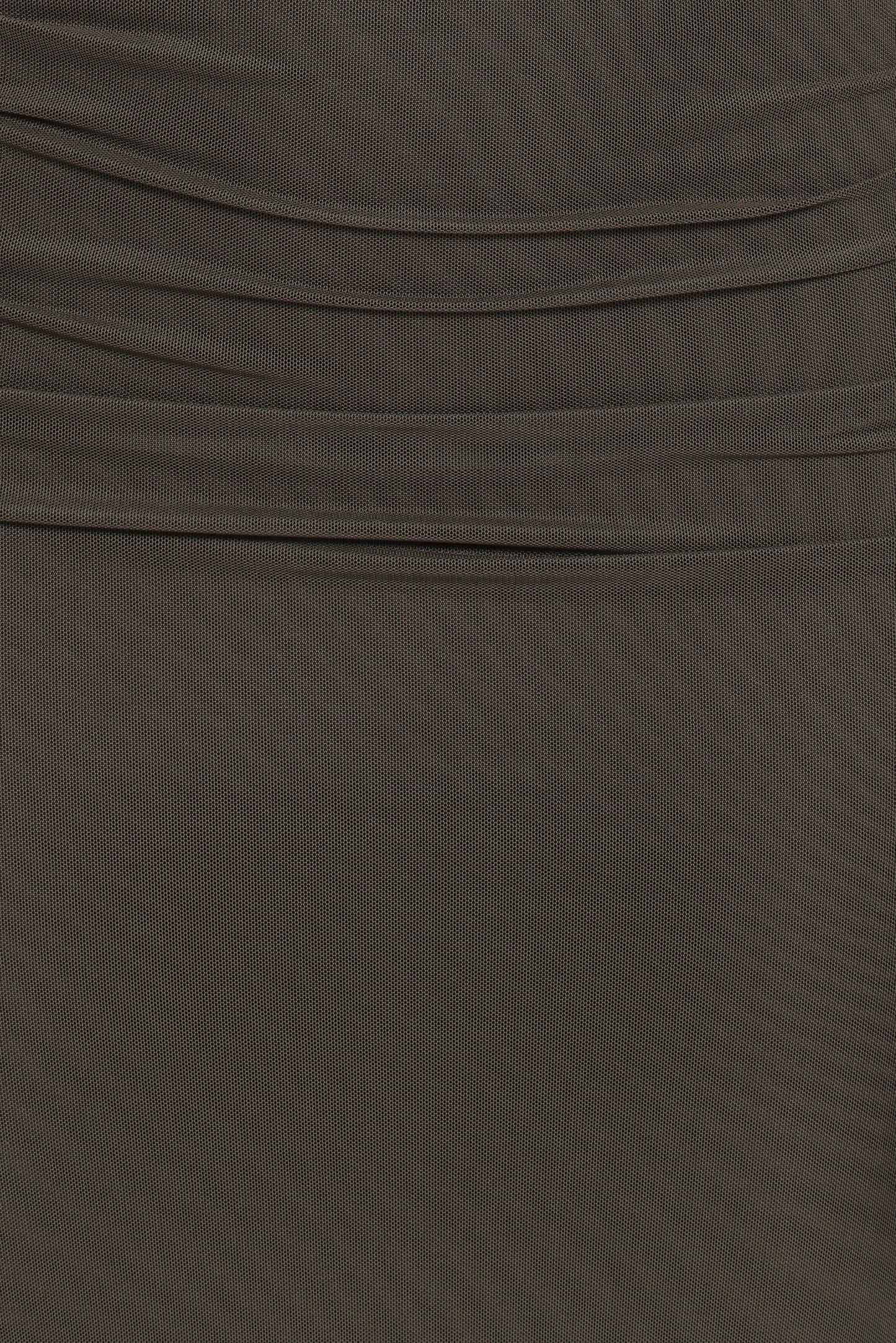 Abbie Off Shoulder Maxi Dress Olive