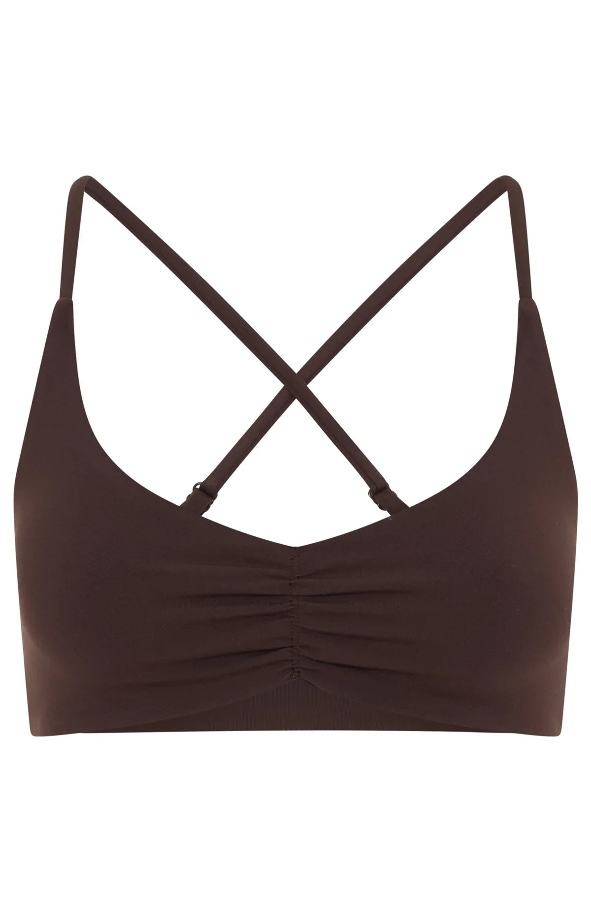 Fusion Sports Bra Dark Chocolate