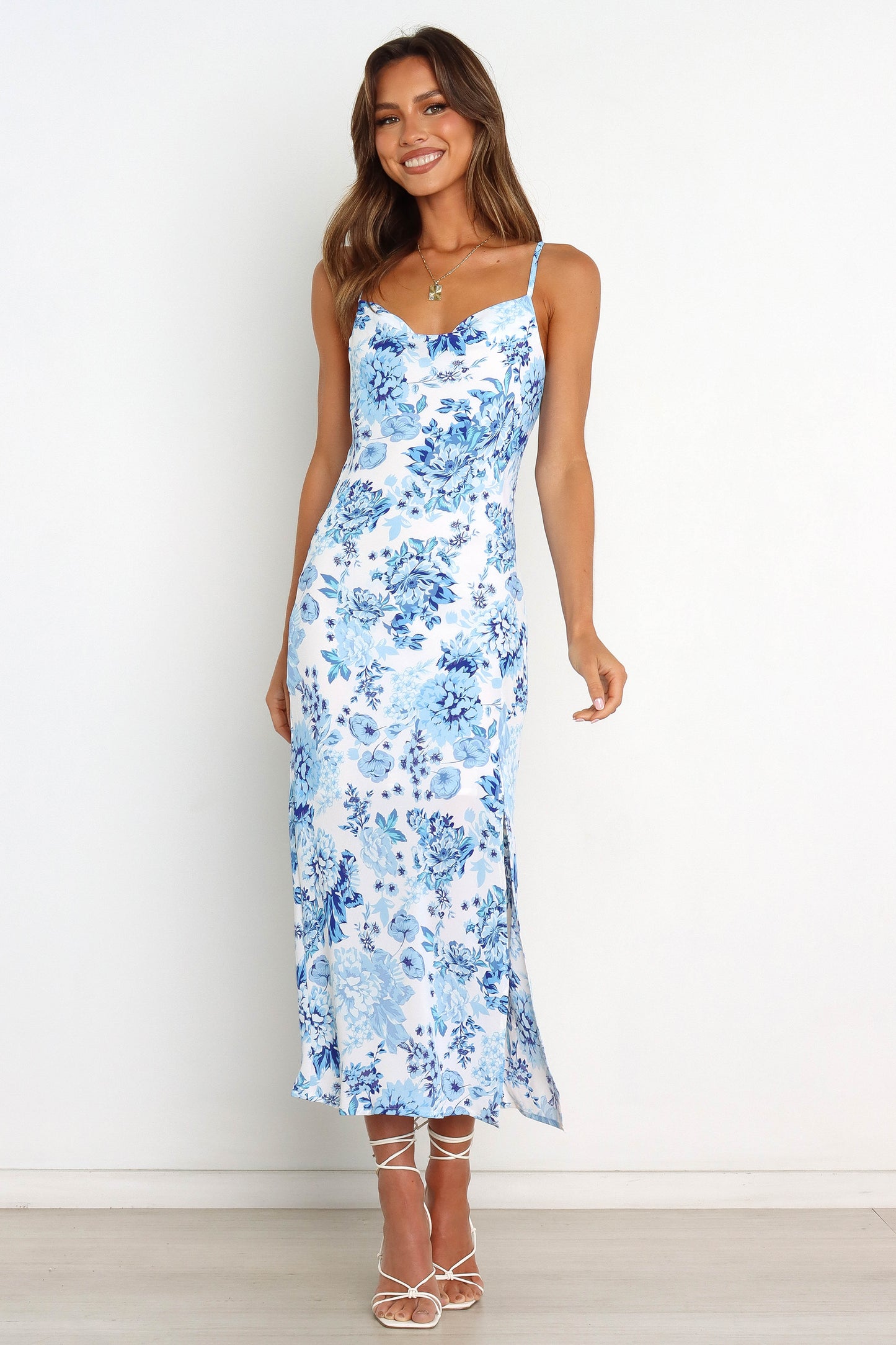 Yelena Dress Blue