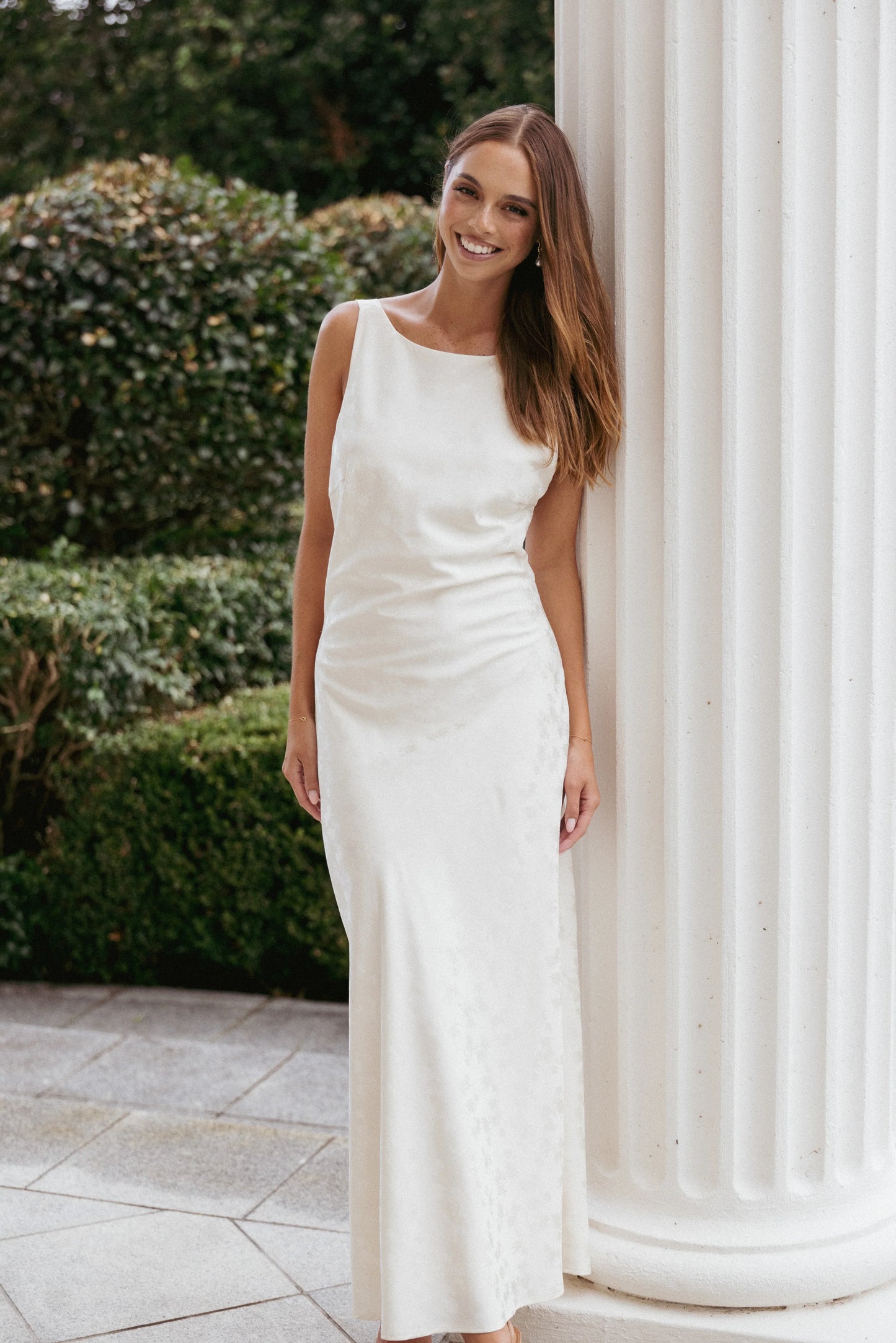 Malie Maxi Dress Ivory