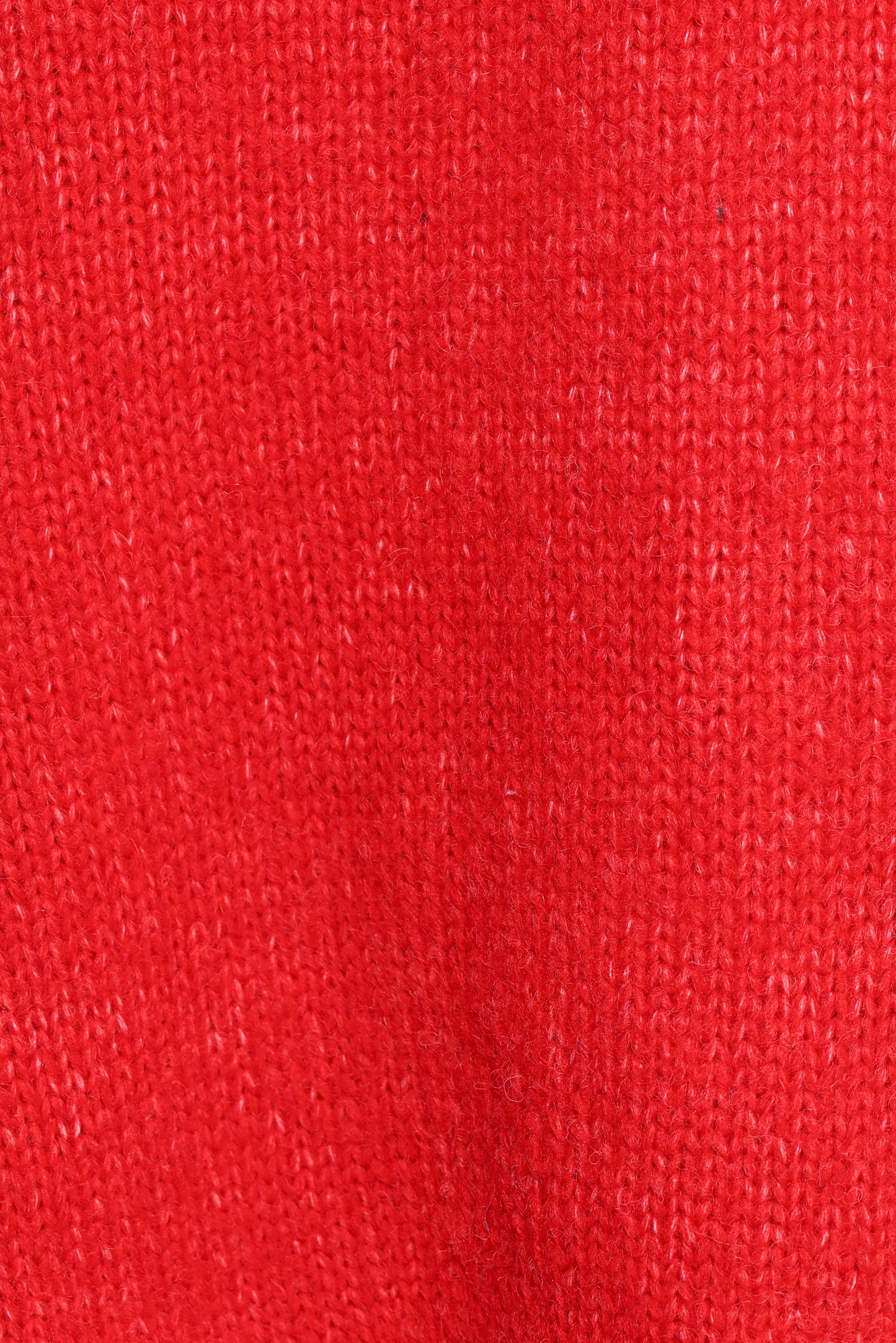Lloyd Oversized Crew Knit Sweater Red