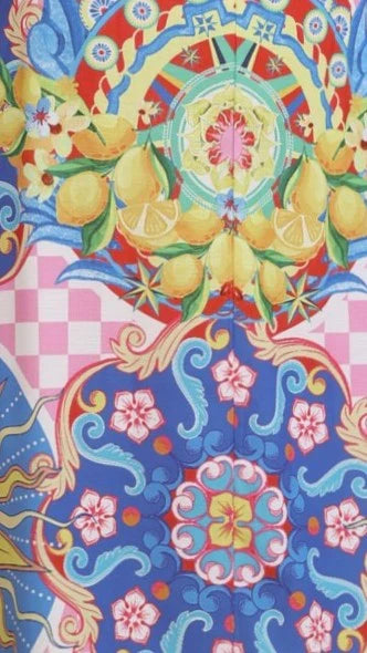 Polly Maxi Dress Summer In Sicily