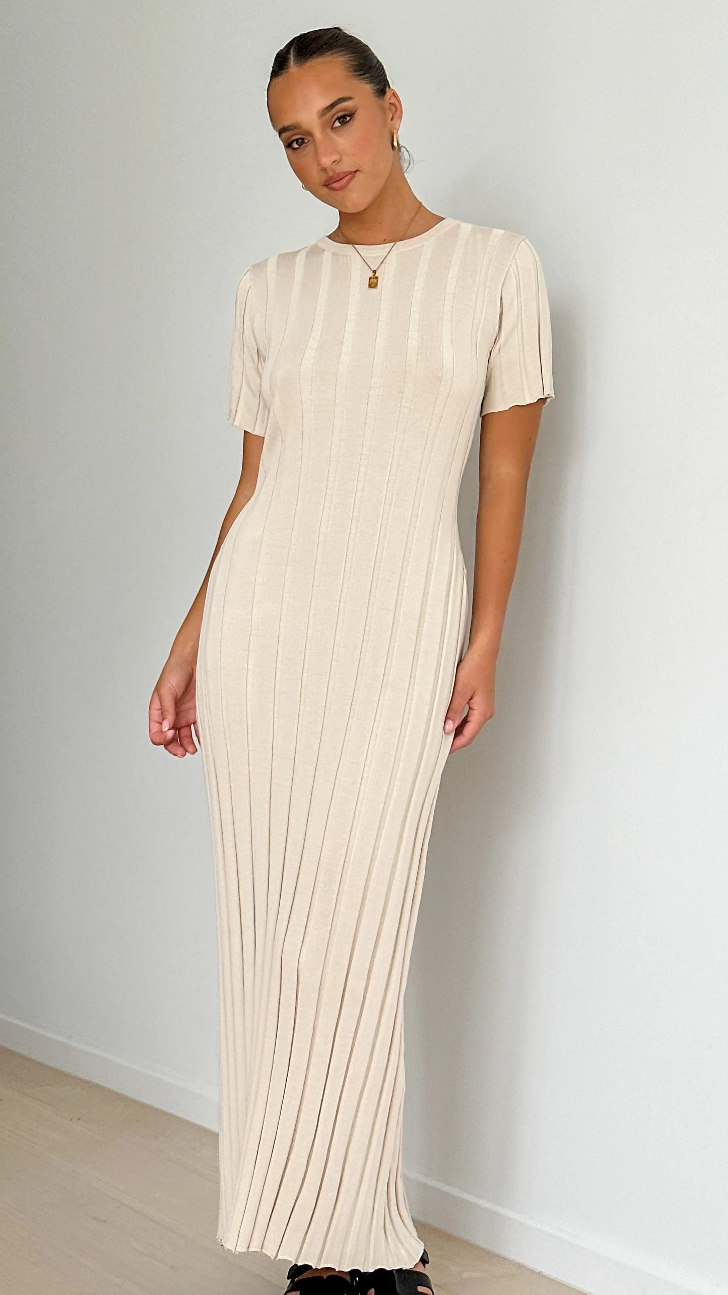 Mari Maxi Dress Sand