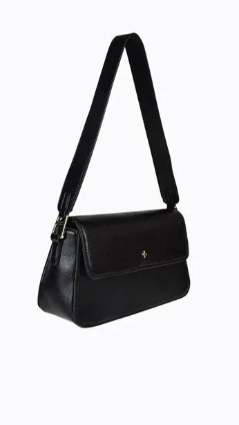 Jocelyn Shoulder Bag Black PU