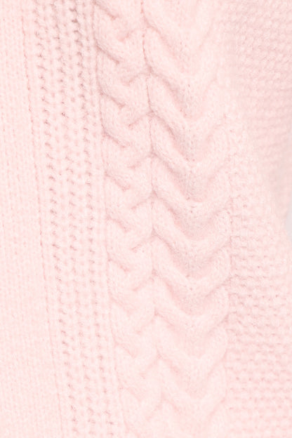 Cherri Single Tie Cardigan Pink