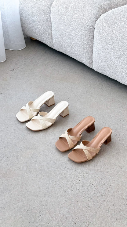 Wila Heel Natural Raffia