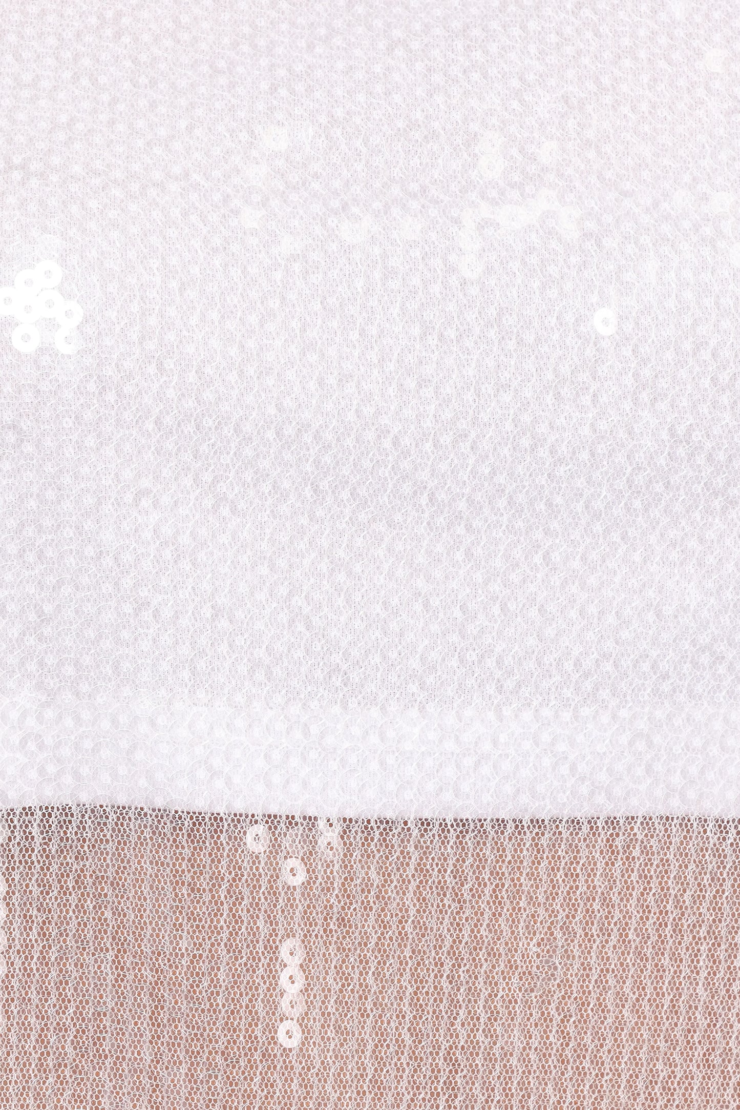 Vienne Sequin Skirt Set White Sequin