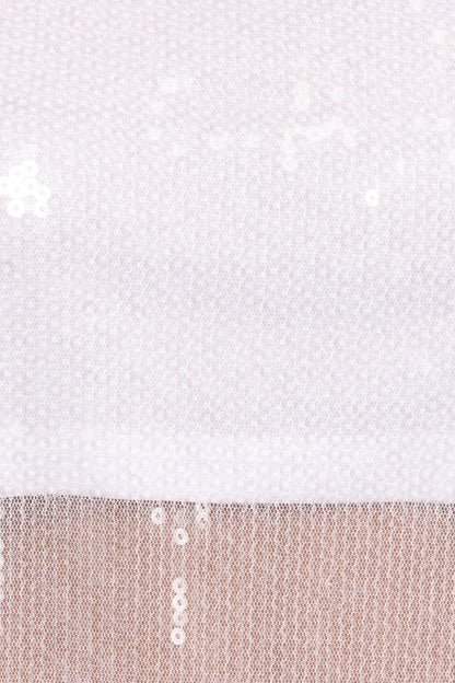 Vienne Sequin Skirt Set White Sequin