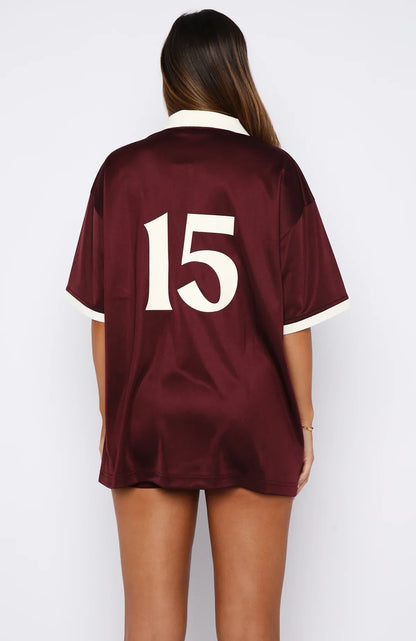 Release 15 Janie Oversized Jersey Plum