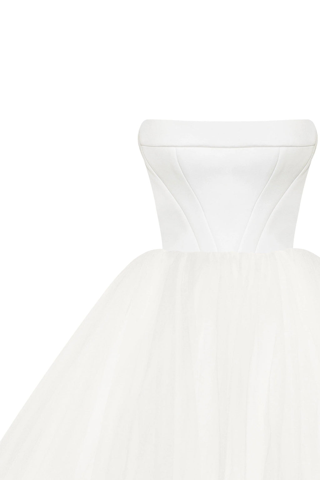 Spectacular tulle evening co ord set with statement long gloves Xo Xo