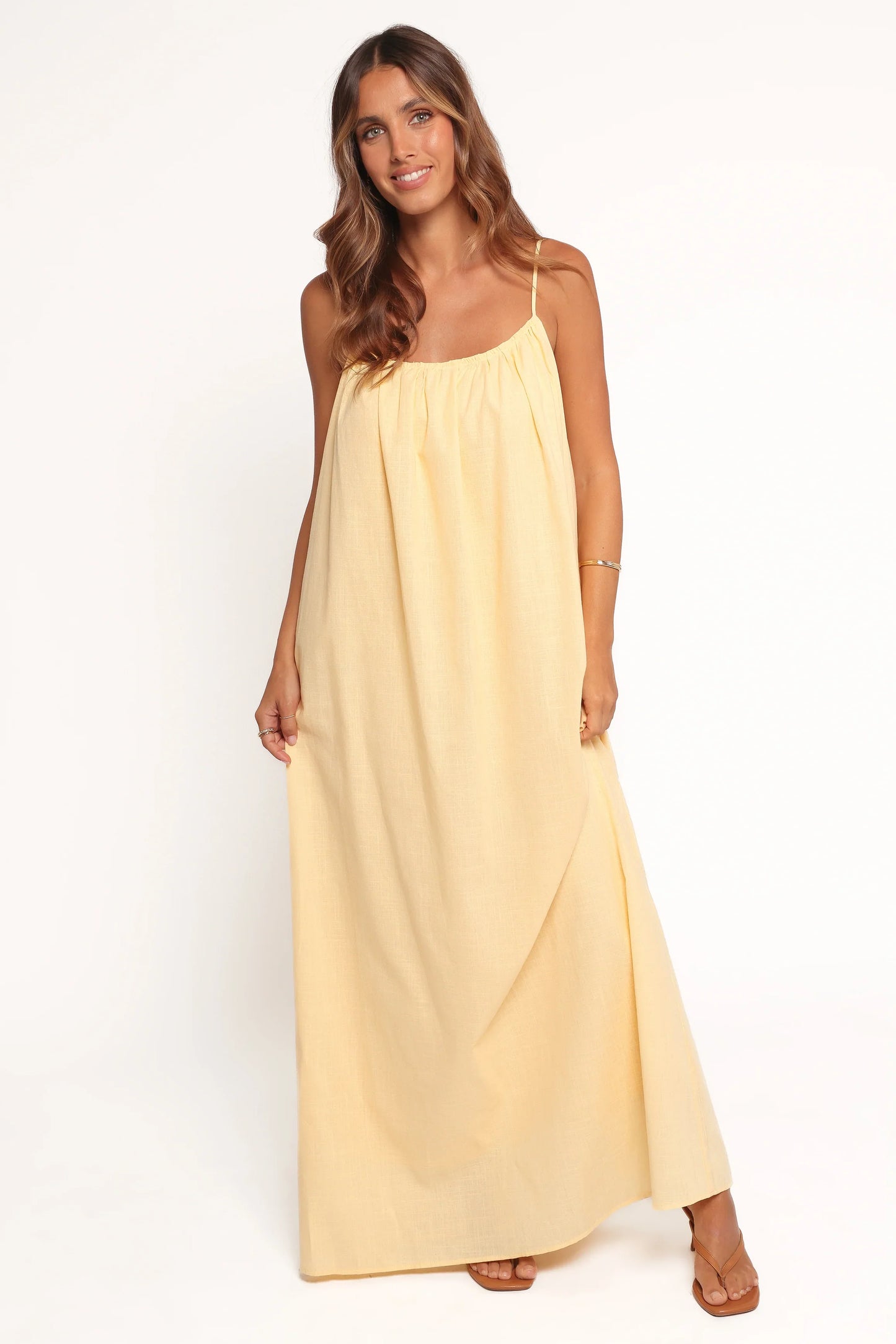 Lumina Maxi Dress Yellow