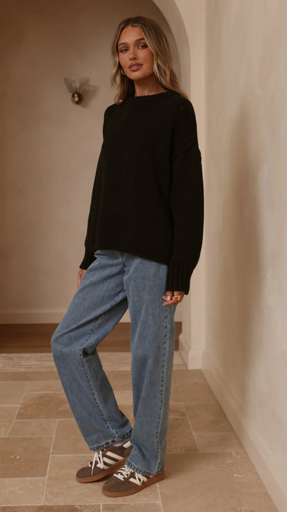 Jase Knit Black