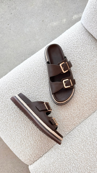 Alder Slide Chocolate