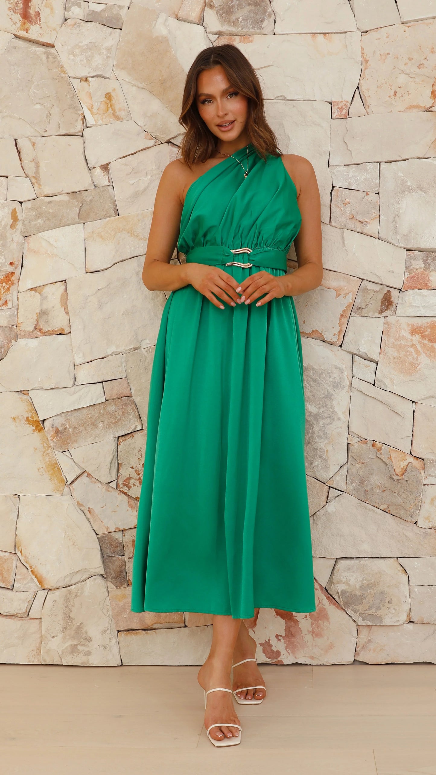 Hadas Maxi Dress Green