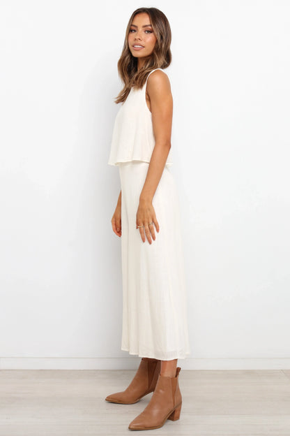 Femme Jumpsuit White