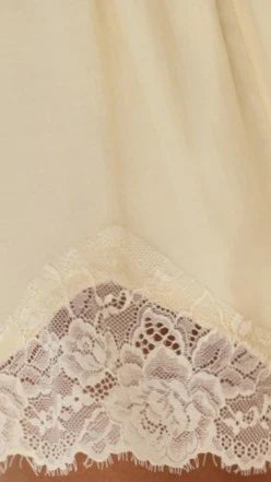 Makoa Lace Shorts Yellow