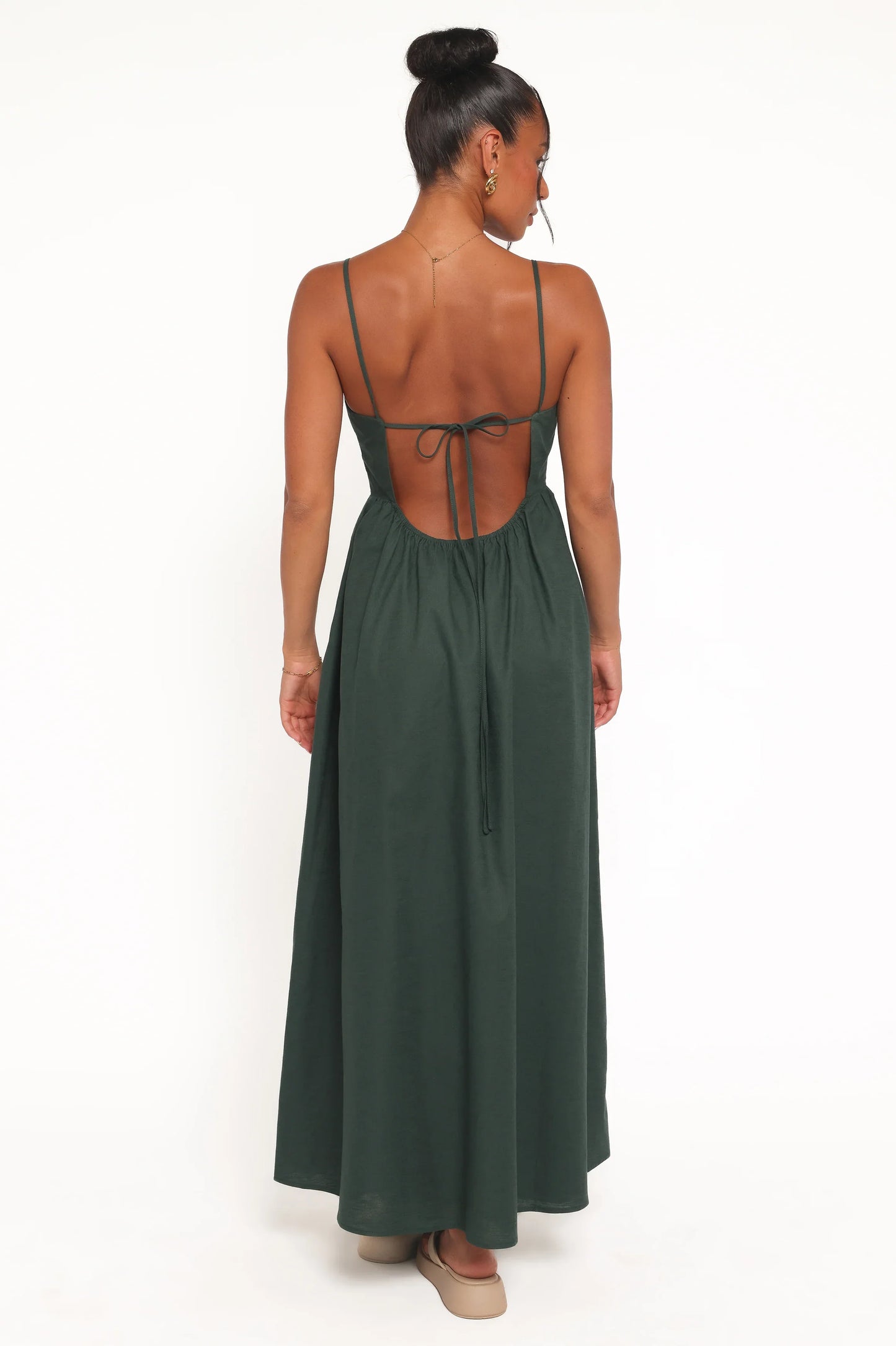 Savannah Maxi Dress Forest Green