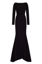Elegant Mermaid Dress with Open Back