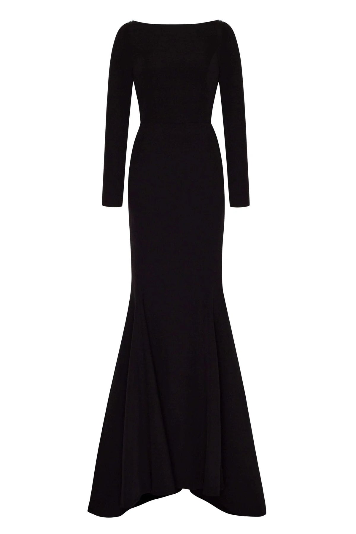 Elegant Mermaid Dress with Open Back