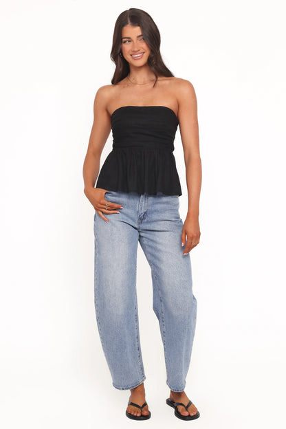 Maia Top Black