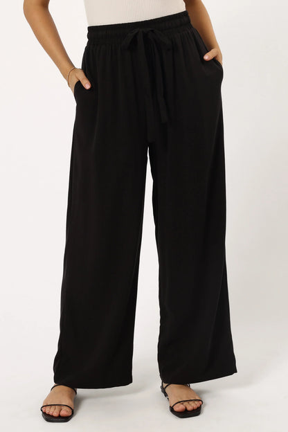 Teddy Pant Black