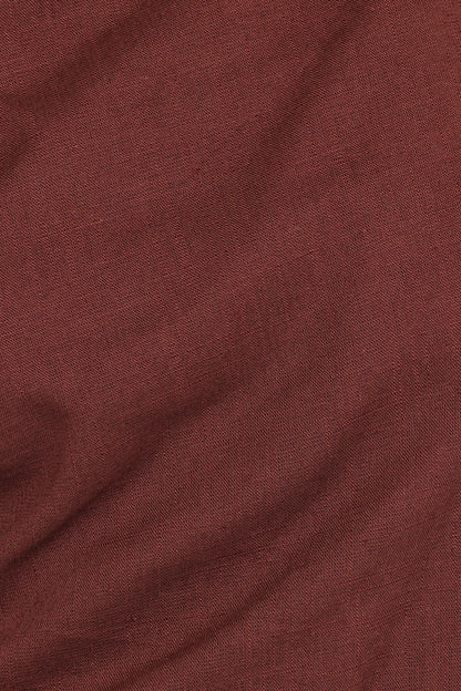 Shaw Off Shoulder Top Chocolate Brown