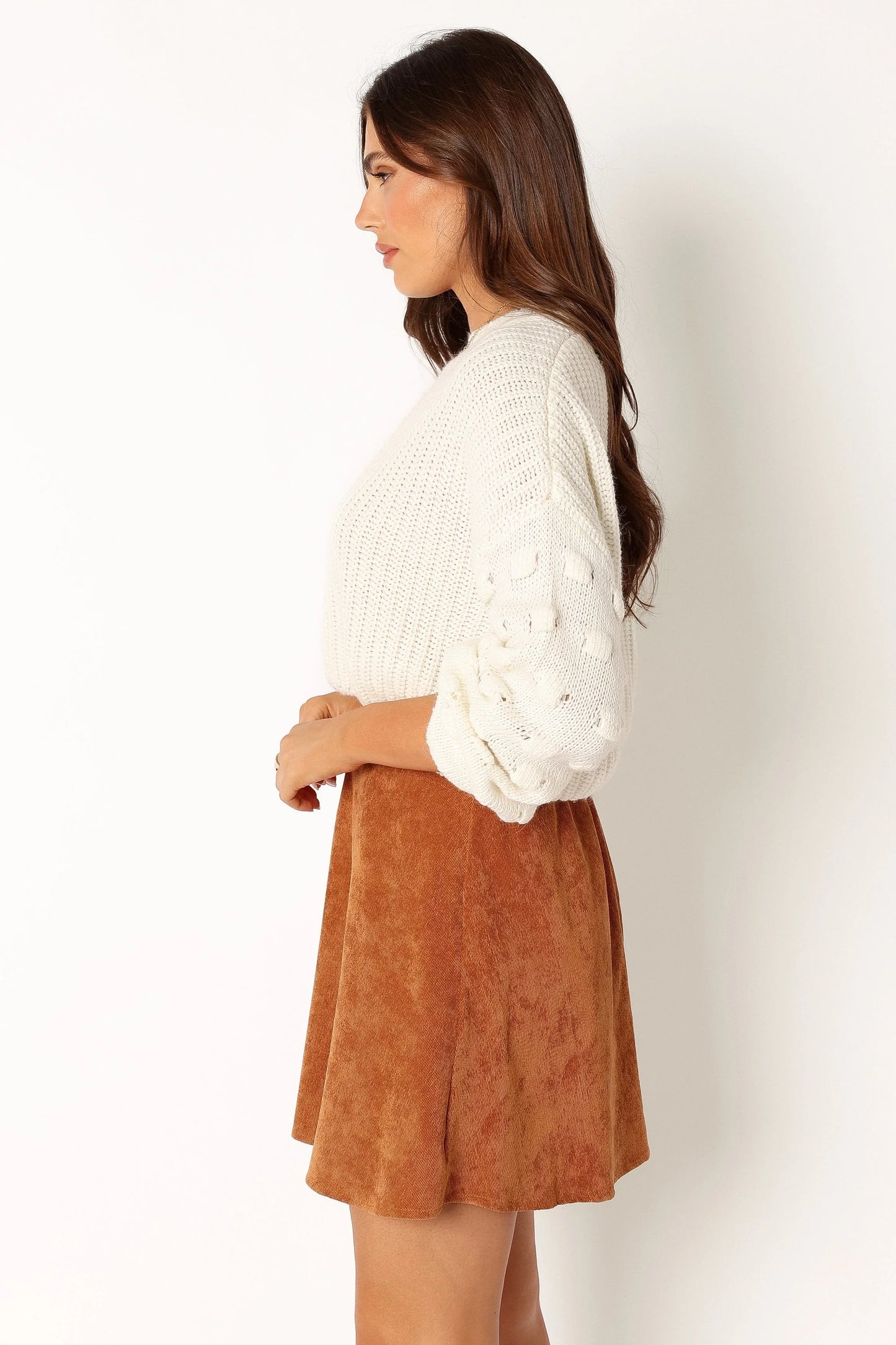 Tammy Cord Skirt Gucci