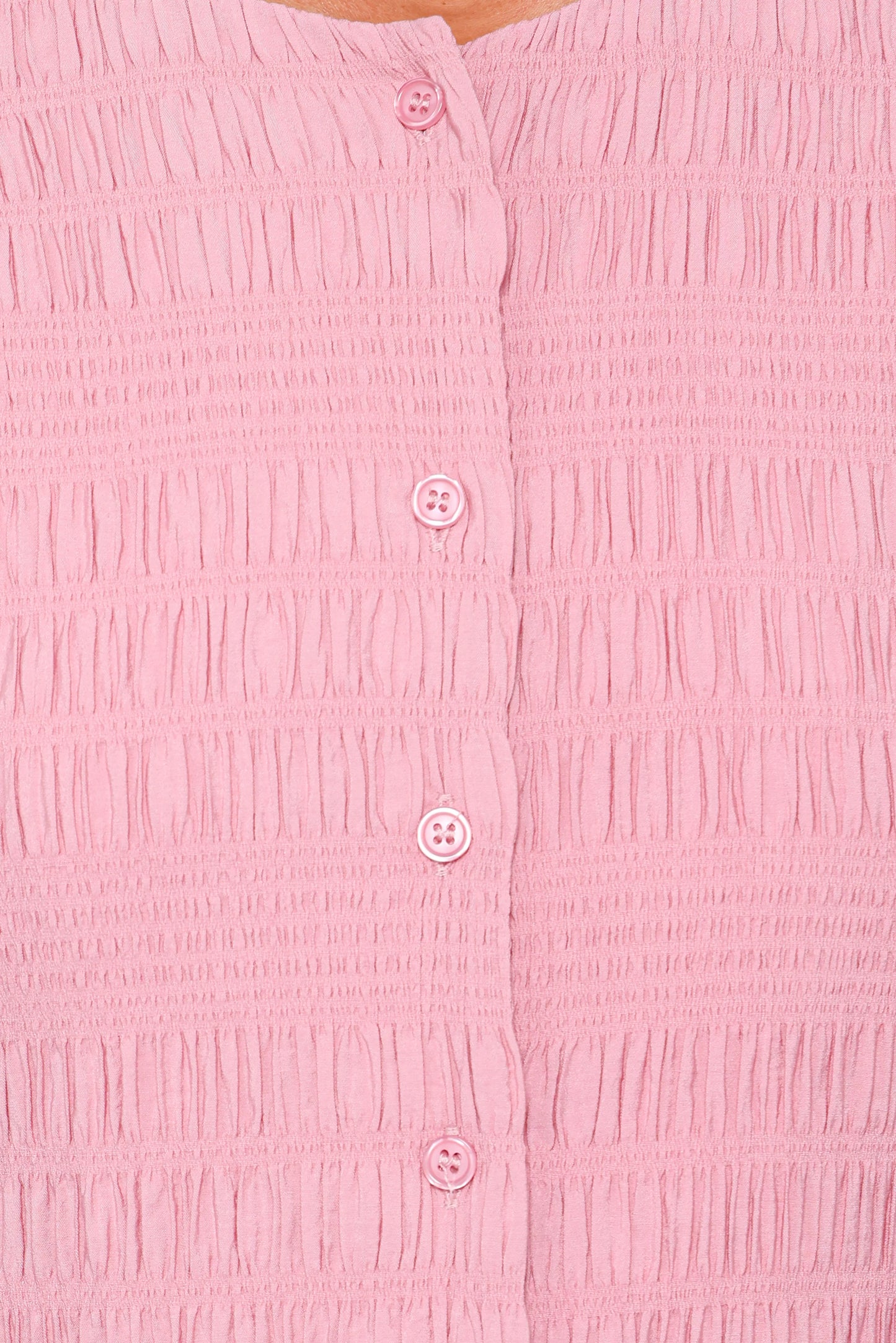 Amaya Long Sleeve Mini Dress Pink
