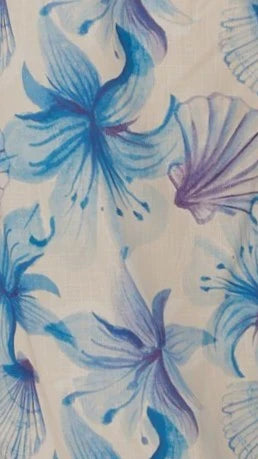 Molly Mini Dress Ocean Bloom