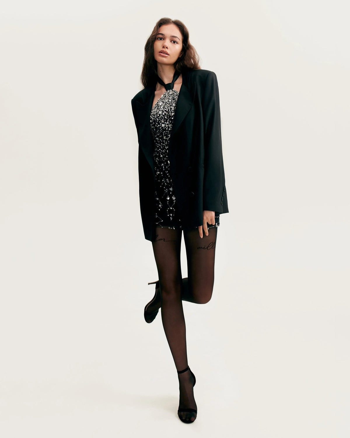 Panache black single breasted blazer Xo Xo