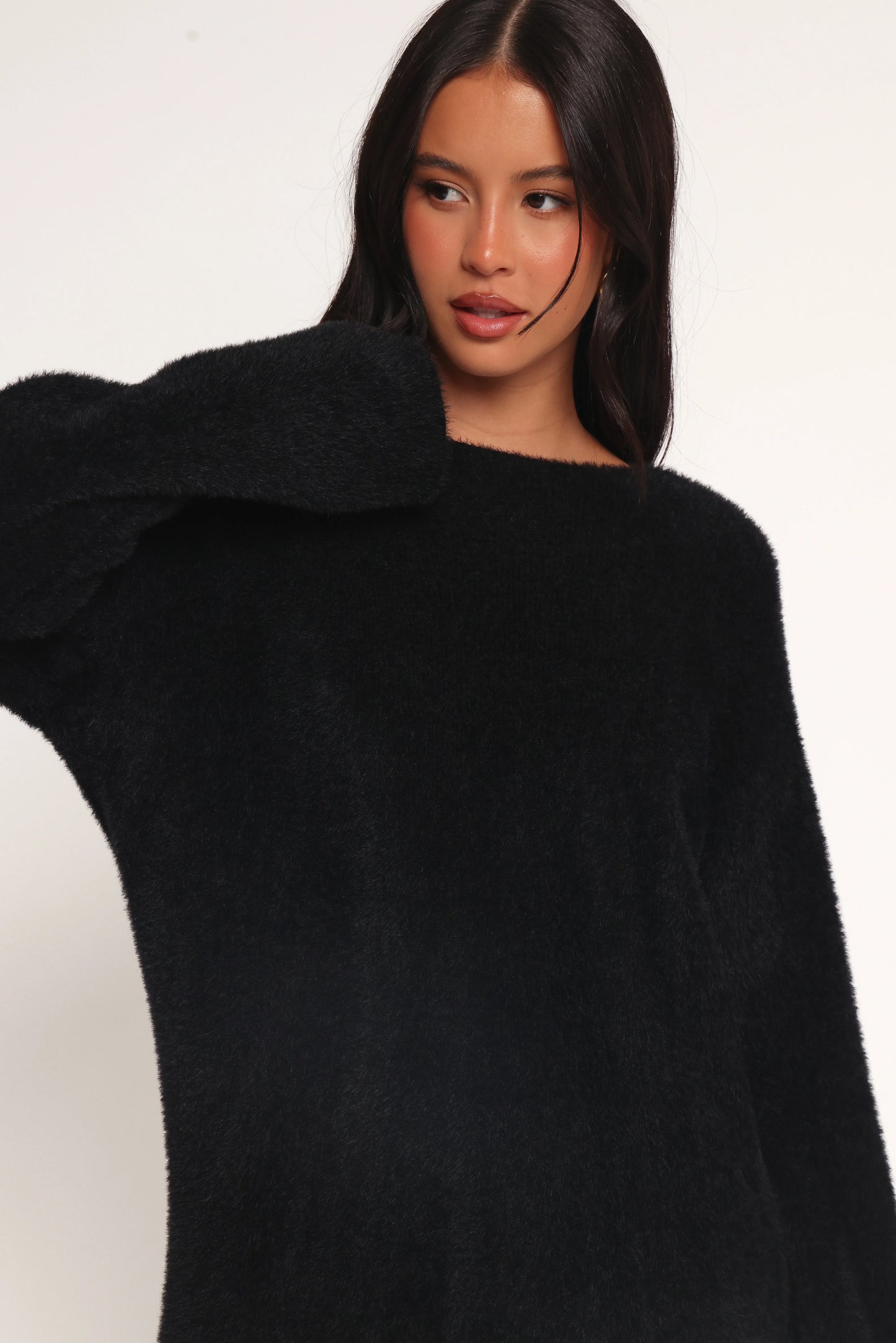 Mitchell Knit Mini Dress Black