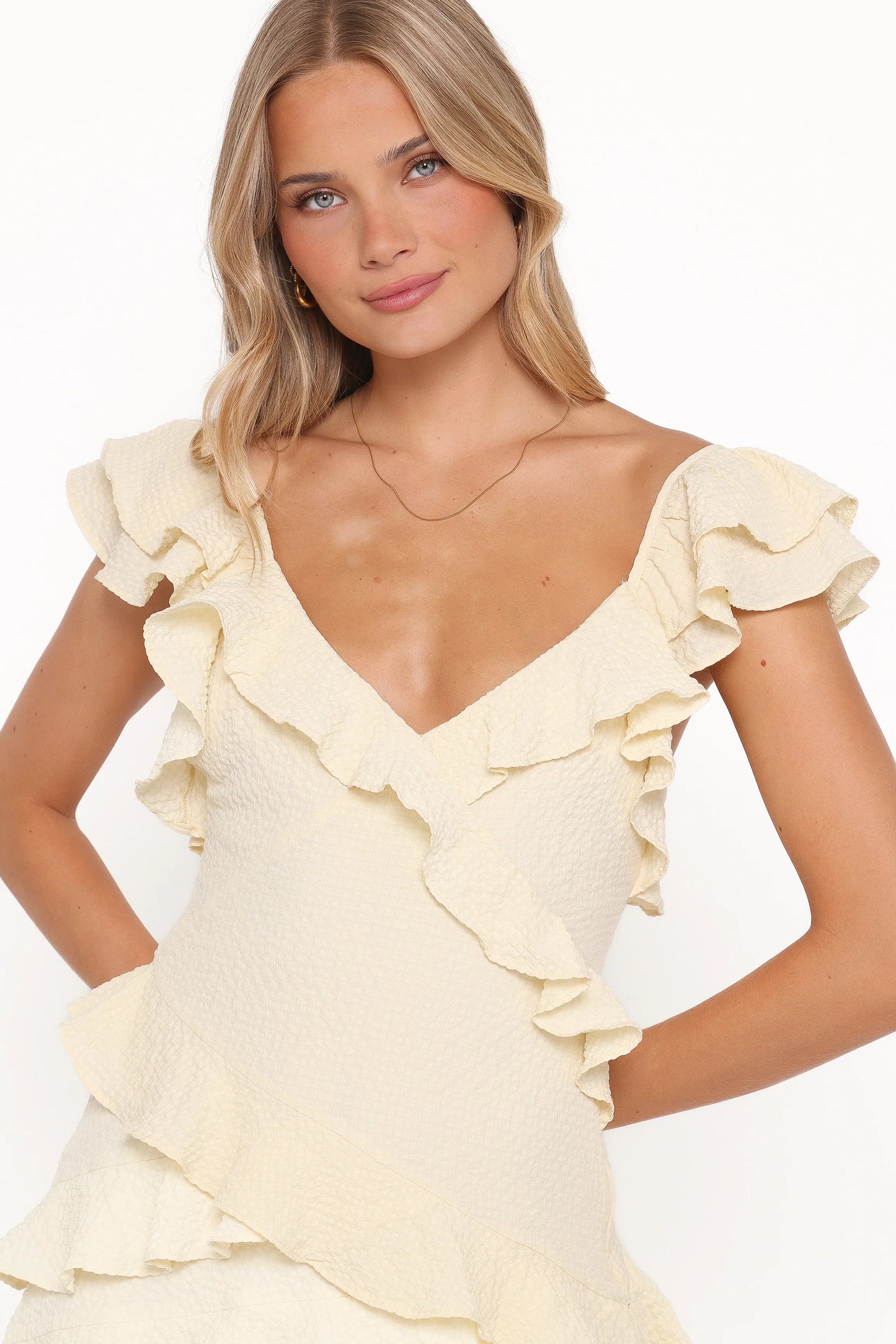 Allery Mini Dress Yellow