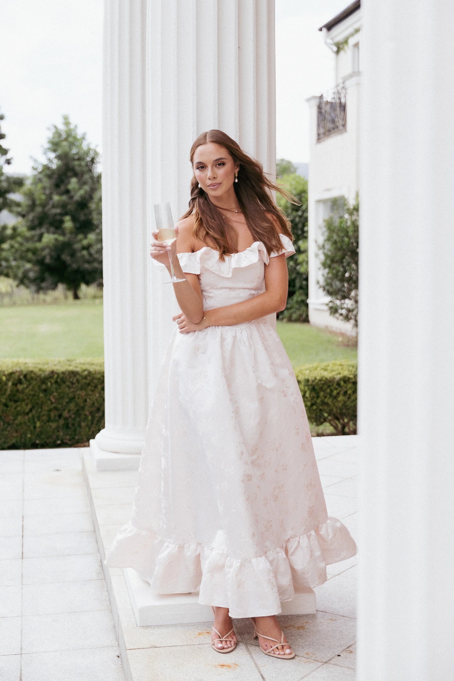Vivien Maxi Dress Pink