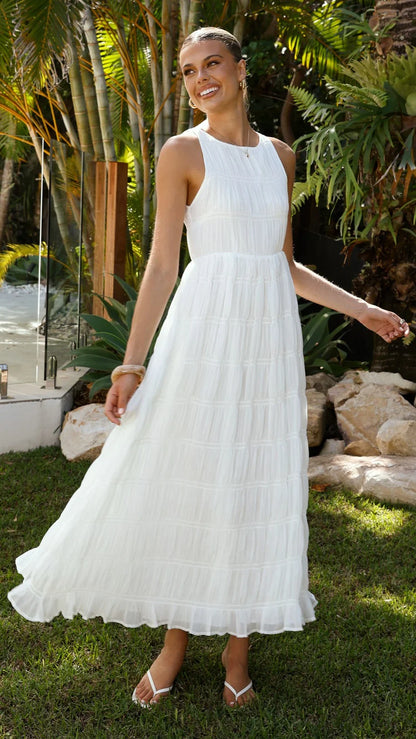Lassie Maxi Dress White