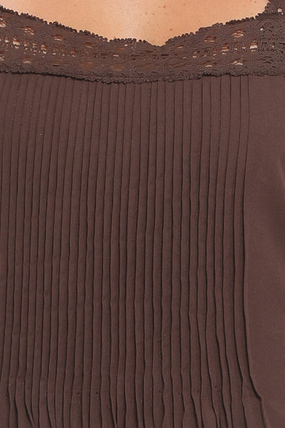 Alandra Maxi Dress Brown