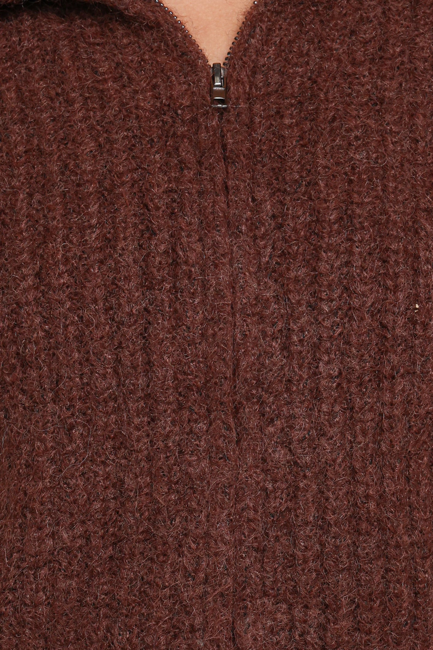 Miffy Zip Through Cardigan Chocolate