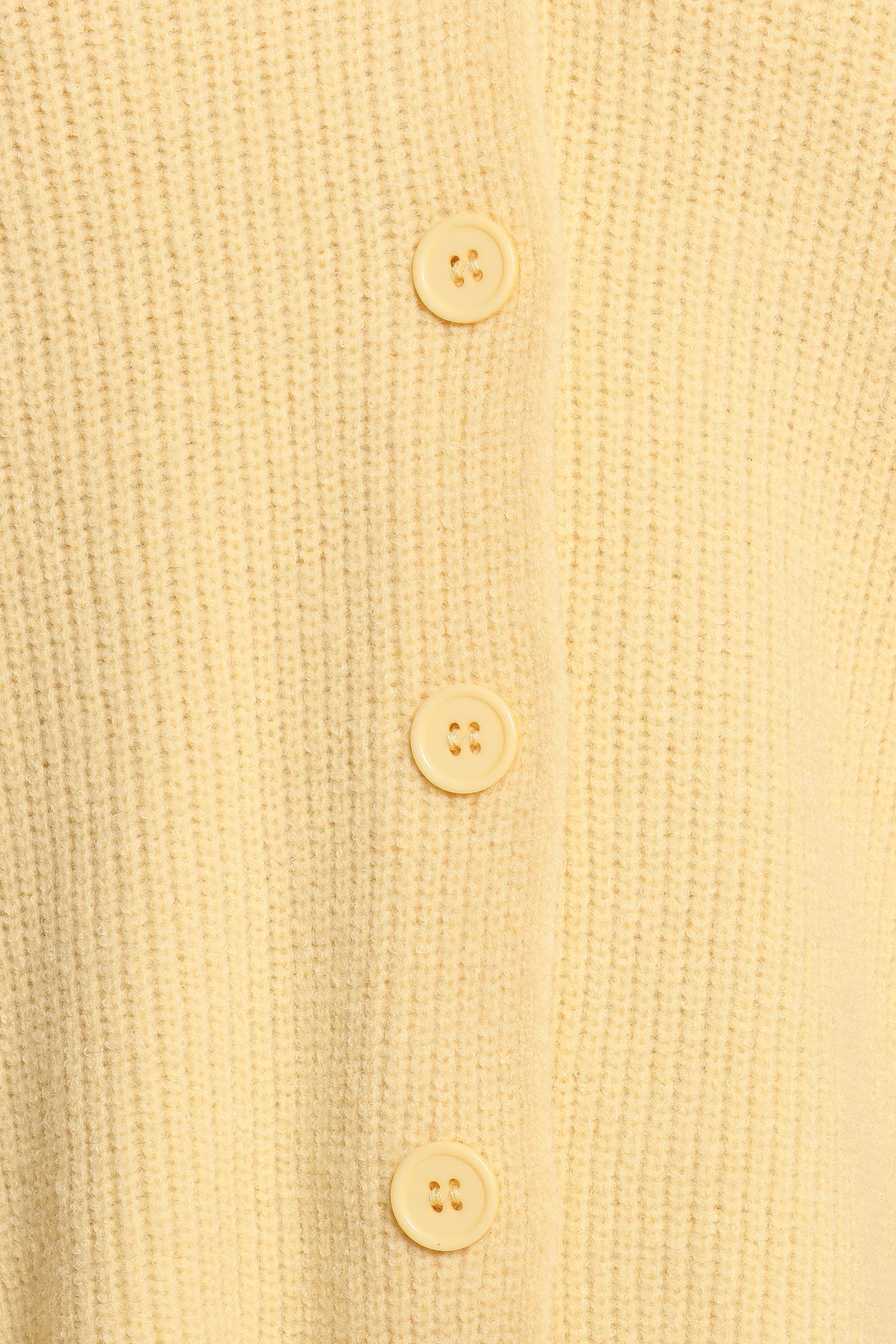 Sybil Button Front Cardigan Butter Yellow