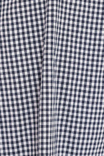 Samson Mini Dress Navy Gingham