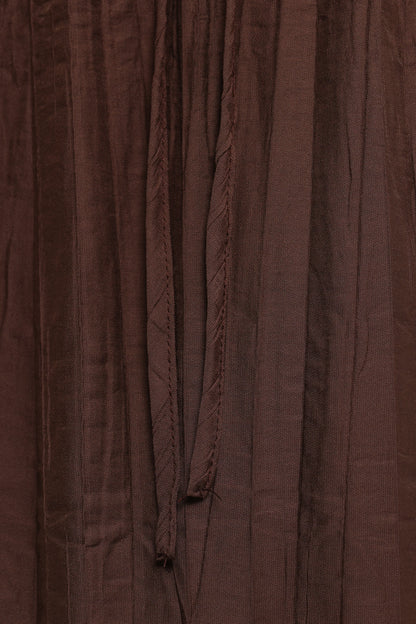 Captie Skirt Set Chocolate Brown