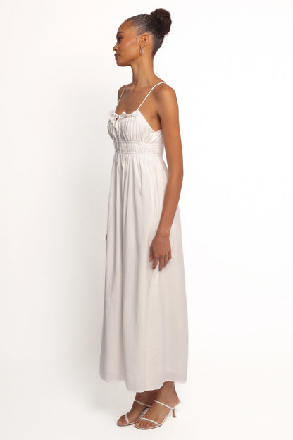 Ceres Maxi Dress White