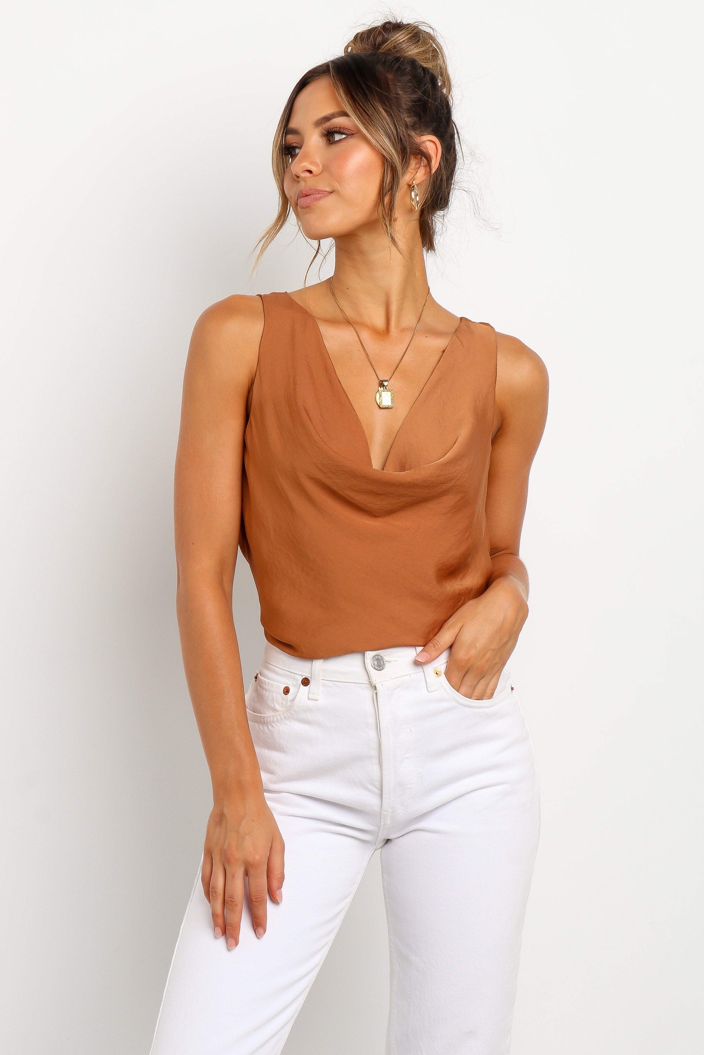 Vinita Top Rust