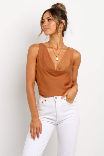 Vinita Top Rust